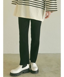 ETRE TOKYO | ランダムリブニットパンツ(その他パンツ)