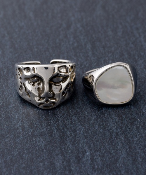 REBALANCE(リバランス)の「リング2点セット【(サイズ調整可能)】(リング・メンズ・A/B/C/D/E/F/G/H/I/J/K/L/M/N/O/S/P/Q/R/Z/W/X/Y/T/U/V/その他6/その他1/その他/その他3/その他4/その他5/その他2・FREE)」の7枚目の写真