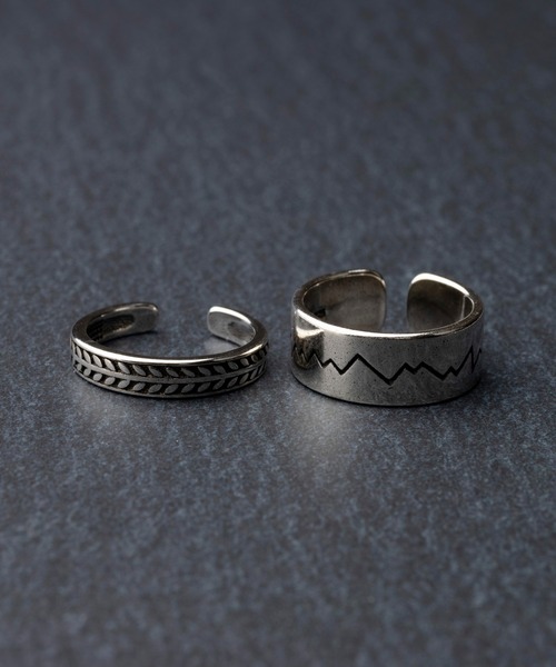 REBALANCE(リバランス)の「リング2点セット【(サイズ調整可能)】(リング・メンズ・A/B/C/D/E/F/G/H/I/J/K/L/M/N/O/S/P/Q/R/Z/W/X/Y/T/U/V/その他6/その他1/その他/その他3/その他4/その他5/その他2・FREE)」の21枚目の写真