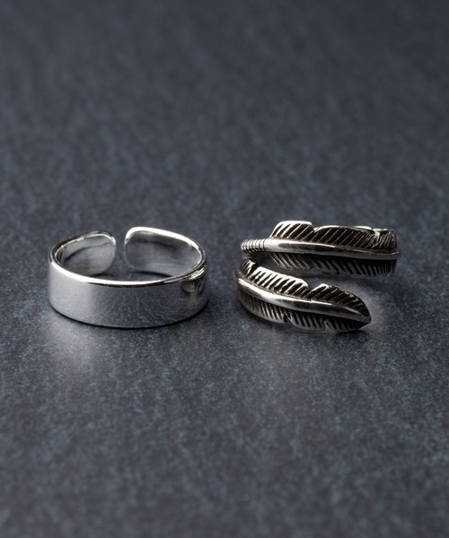 REBALANCE(リバランス)の「リング2点セット【(サイズ調整可能)】(リング・メンズ・A/B/C/D/E/F/G/H/I/J/K/L/M/N/O/S/P/Q/R/Z/W/X/Y/T/U/V/その他6/その他1/その他/その他3/その他4/その他5/その他2・FREE)」の22枚目の写真