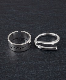 REBALANCE（リバランス）の「リング2点セット【（サイズ調整可能）】（リング）」