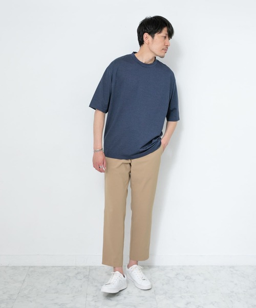 URBAN RESEARCH ROSSO MEN(アーバンリサーチロッソメン)の「SOLOTEX4WAYストレッチイージーパンツ(スラックス・メンズ・ネイビー/カーキ/ベージュ/グレー/ブラック・LARGE/SMALL/MEDIUM/X-LARGE)」の11枚目の写真