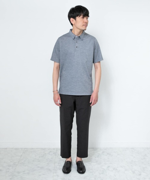 URBAN RESEARCH ROSSO MEN(アーバンリサーチロッソメン)の「SOLOTEX4WAYストレッチイージーパンツ(スラックス・メンズ・ネイビー/カーキ/ベージュ/グレー/ブラック・LARGE/SMALL/MEDIUM/X-LARGE)」の16枚目の写真