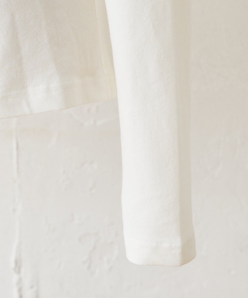 BEARDSLEY（ビアズリー）の「《VVTIAN》チュールカットソー（Tシャツ/カットソー・レディース・ブラック/ホワイト・FREE）」の6枚目の写真