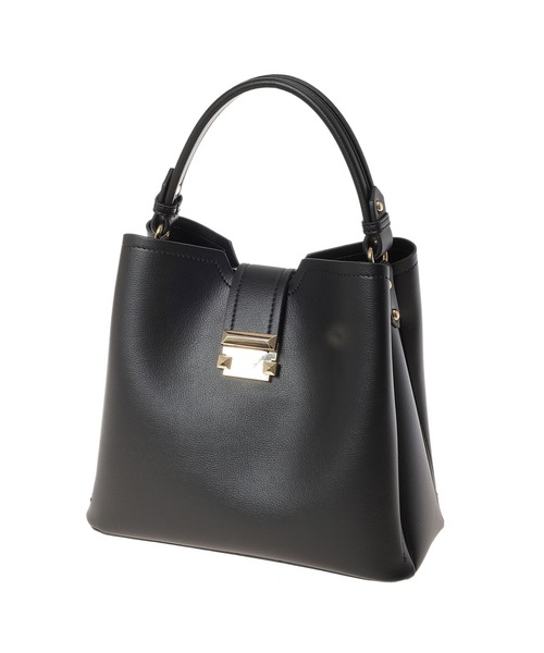 Edit Sheen（エディットシーン）の「【High-Line】スクエアスタッズフラップバッグカラーミディ（ハンドバッグ・レディース・ベージュ/ミント/イエロー/ベビーピンク/ライトグレー/ブラック/ダークベージュ・FREE）」の14枚目の写真