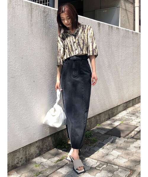 EMODA（エモダ）の「ウェーブテクスチャーシャツ（シャツ/ブラウス・レディース・ブラック/その他1/その他・FREE）」の13枚目の写真