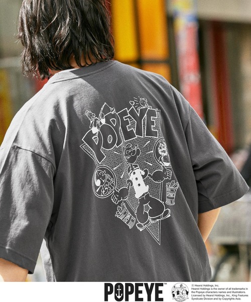 LOONEY TUNES CLASSIC（ルーニーチューンズクラシック）の「レトロアメコミ 別注 アソートデザイン オーバーサイズ半袖カットソー（Tシャツ/カットソー・メンズ・ホワイト系その他/グレー系その他/ベージュ系その他/ブルー系その他/ホワイト系その他2/ホワイト系その他3/ホワイト系その他4/ホワイト系その他5/ホワイト系その他6/グレー系その他2/グレー系その他3/グレー系その他4/グレー系その他5/グレー系その他6/ベージュ系その他2/ベージュ系その他3/ブルー系その他2/ブルー系その他3・M/L）」の7枚目の写真