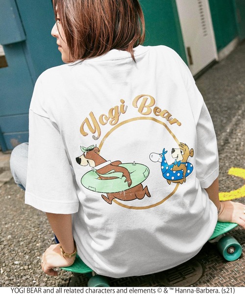 LOONEY TUNES CLASSIC（ルーニーチューンズクラシック）の「レトロアメコミ 別注 アソートデザイン オーバーサイズ半袖カットソー（Tシャツ/カットソー・メンズ・ホワイト系その他/グレー系その他/ベージュ系その他/ブルー系その他/ホワイト系その他2/ホワイト系その他3/ホワイト系その他4/ホワイト系その他5/ホワイト系その他6/グレー系その他2/グレー系その他3/グレー系その他4/グレー系その他5/グレー系その他6/ベージュ系その他2/ベージュ系その他3/ブルー系その他2/ブルー系その他3・M/L）」の4枚目の写真