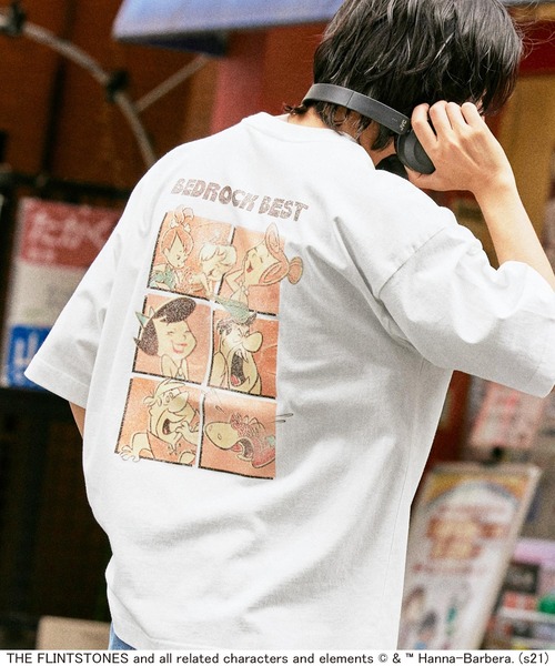 LOONEY TUNES CLASSIC（ルーニーチューンズクラシック）の「レトロアメコミ 別注 アソートデザイン オーバーサイズ半袖カットソー（Tシャツ/カットソー・メンズ・ホワイト系その他/グレー系その他/ベージュ系その他/ブルー系その他/ホワイト系その他2/ホワイト系その他3/ホワイト系その他4/ホワイト系その他5/ホワイト系その他6/グレー系その他2/グレー系その他3/グレー系その他4/グレー系その他5/グレー系その他6/ベージュ系その他2/ベージュ系その他3/ブルー系その他2/ブルー系その他3・M/L）」の6枚目の写真