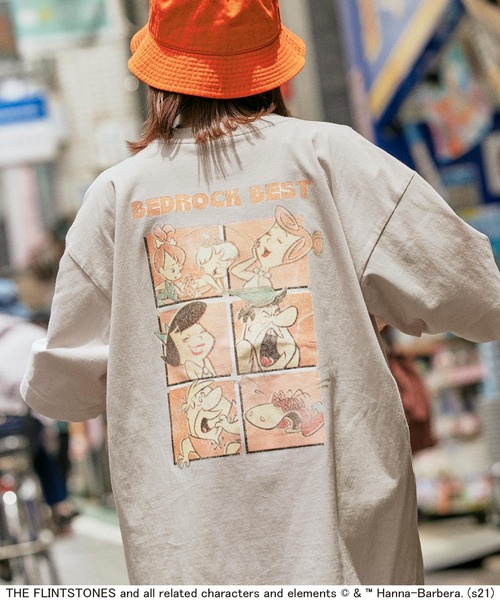 LOONEY TUNES CLASSIC（ルーニーチューンズクラシック）の「レトロアメコミ 別注 アソートデザイン オーバーサイズ半袖カットソー（Tシャツ/カットソー・メンズ・ホワイト系その他/グレー系その他/ベージュ系その他/ブルー系その他/ホワイト系その他2/ホワイト系その他3/ホワイト系その他4/ホワイト系その他5/ホワイト系その他6/グレー系その他2/グレー系その他3/グレー系その他4/グレー系その他5/グレー系その他6/ベージュ系その他2/ベージュ系その他3/ブルー系その他2/ブルー系その他3・M/L）」の15枚目の写真