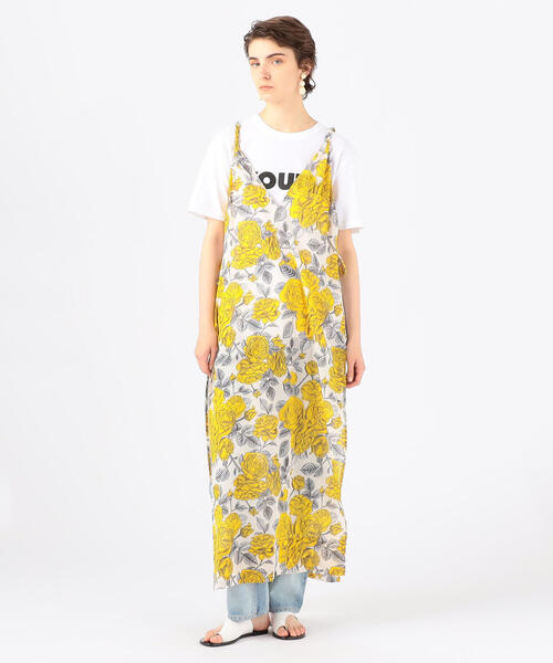 Ganni コットン フラワープリントキャミソールワンピース ワンピース Tomorrowland トゥモローランド のファッション通販 Zozotown