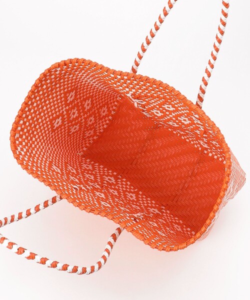 FREAK'S STORE（フリークスストア）の「【WEB限定】SANRAMI/サンラミ　2トーン編みバッグ（トートバッグ・レディース・ブラック/ゴールド/オレンジ・ONE SIZE）」の9枚目の写真