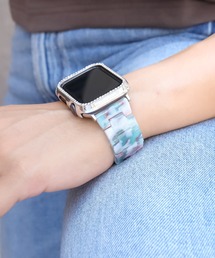 Apple Watch Band / アップルウォッチ バンド マーブルキャンディー / Urban Coral