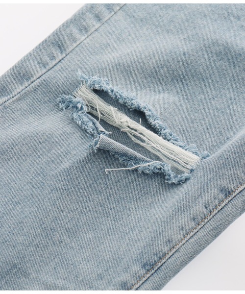 ANAP（アナップ）の「サイドカットデニムテーパードパンツ（デニムパンツ・レディース・ブルー・M/S）」の12枚目の写真