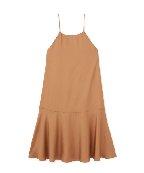 NATURAL BEAUTY BASIC（ナチュラルビューティーベーシック）の「シルキーサテン　キャミワンピース/0171240671（ワンピース・レディース・ブラック/キャメル/グレー・SMALL/MEDIUM）」の21枚目の写真