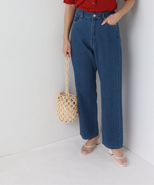 frames RAY CASSIN(フレームスレイカズン)の「デニムストレートパンツ(その他パンツ・レディース・インディゴブルー/ブルー・FREE)」の2枚目の写真