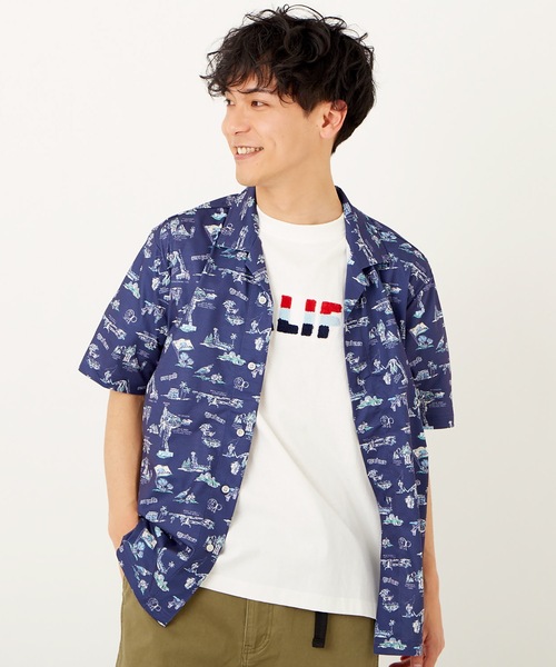 Ocean Pacific(オーシャンパシフィック)の「【OP / オーピー】メンズ半袖シャツ(シャツ/ブラウス・メンズ・ブラック/ネイビー/オフホワイト・X-LARGE/MEDIUM/LARGE)」の20枚目の写真
