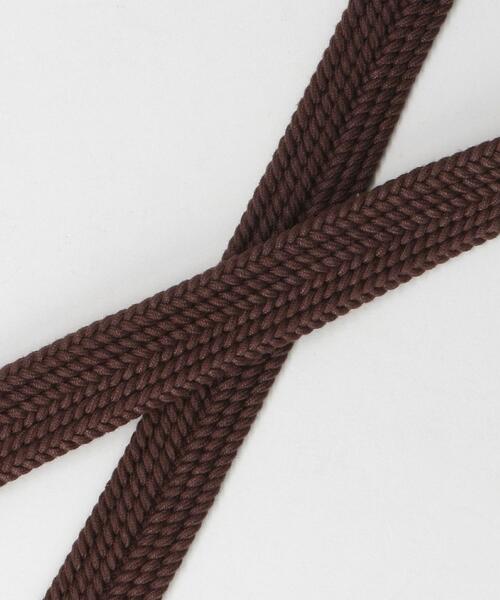 green label relaxing（グリーンレーベルリラクシング）の「ゴム メッシュ ソリッド ベルト（ベルト・メンズ・ダークブラウン/ブラック/ネイビー・MEDIUM/LARGE）」の5枚目の写真