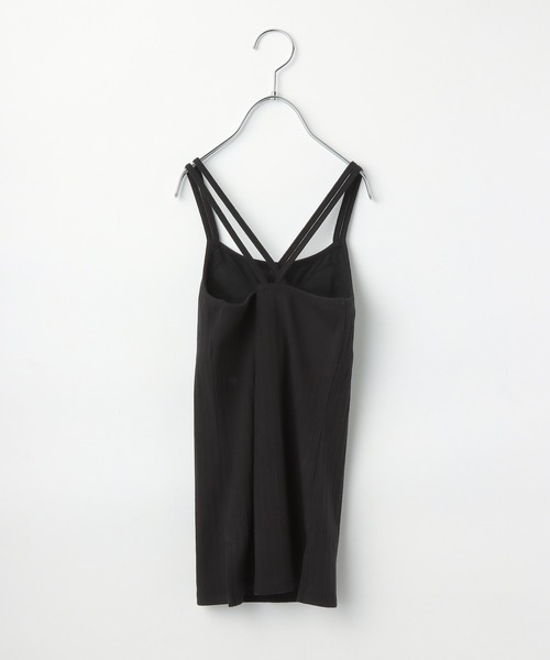 GLOBAL WORK（グローバルワーク）の「【AND YUA ANY】ファーストカップ付きキャミソール/952679（キャミソール・キッズ・ホワイト/ブラック・150cm/160cm）」の9枚目の写真