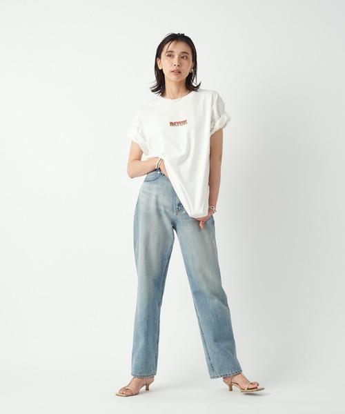 RIVE DROITE（リヴドロワ）の「METEOR Tour Tシャツ（Tシャツ/カットソー・レディース・ブラック/オフホワイト・FREE）」の7枚目の写真