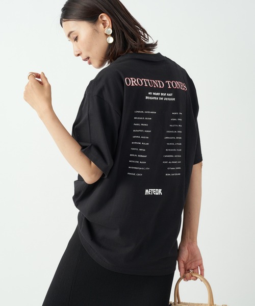 RIVE DROITE（リヴドロワ）の「METEOR Tour Tシャツ（Tシャツ/カットソー・レディース・ブラック/オフホワイト・FREE）」の15枚目の写真