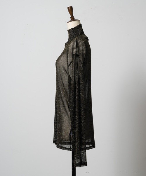 Happy John（ハッピージョン）の「high neck long color tops