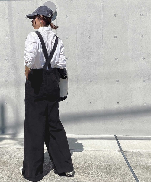 Java(ジャバ)の「《Javaジャバコラボ》ゆるっと楽ちん。大人が着るコーデュロイサロペットパンツ(サロペット/オーバーオール・レディース・ブラック/ベージュ・MEDIUM/LARGE/X-LARGE)」の18枚目の写真