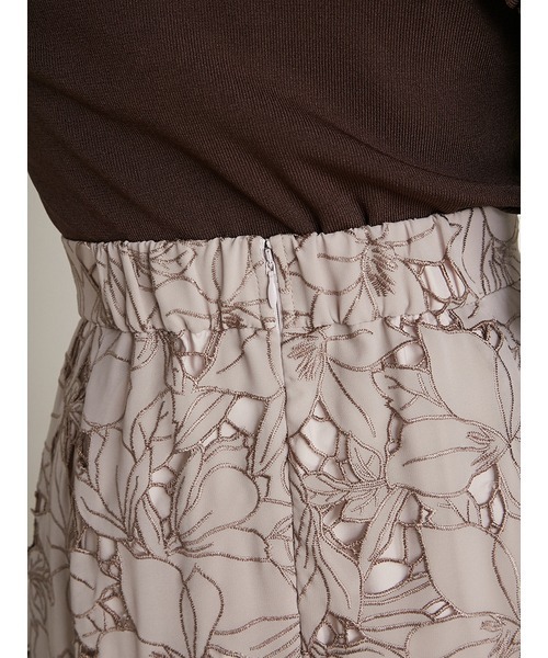 SNIDEL(スナイデル)の「Sustainableカッティングレーススカート(スカート・レディース・グレー/ピンクベージュ/グリーン・0/1)」の19枚目の写真