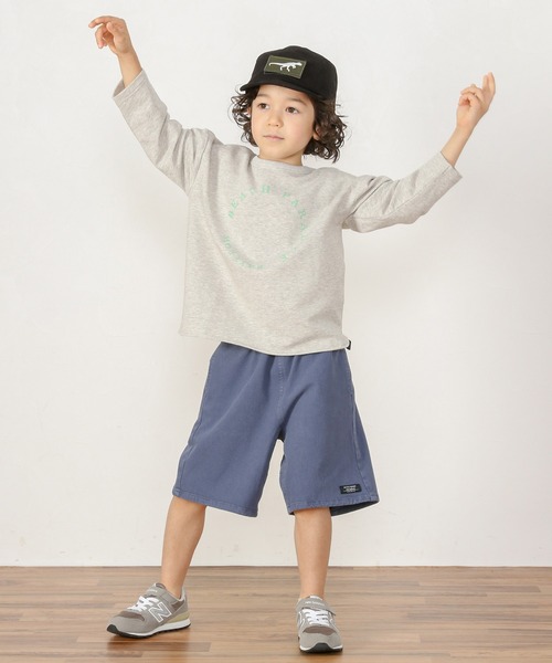 BAYFLOW（ベイフロー）の「[KIDS]カルゼショーツ（その他パンツ・キッズ・パープル/ブラウン/カーキ・110cm/120cm/130cm/140cm）」の9枚目の写真