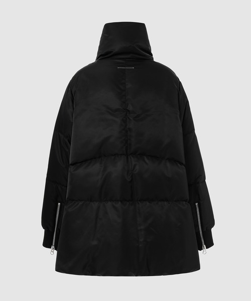 メゾンマルジェラ ブラック ナイロンジャケット MM6 Maison