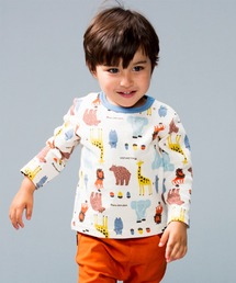 Moujonjon | 天竺動物柄Ｔシャツ(Tシャツ/カットソー)
