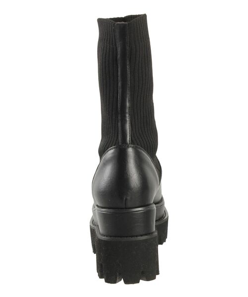 EVRIS(エヴリス)の「スクエアトゥショートブーツ(ブーツ・レディース・ブラウン/ブラック・SMALL/MEDIUM/LARGE)」の9枚目の写真