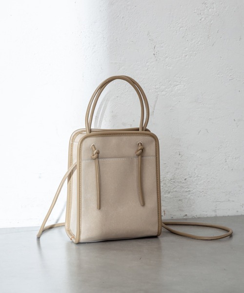 mystic（ミスティック）の「パイピングミニショルダーBAG（ショルダーバッグ・レディース・ブラック/ベージュ/ピンク・ONE SIZE）」の13枚目の写真