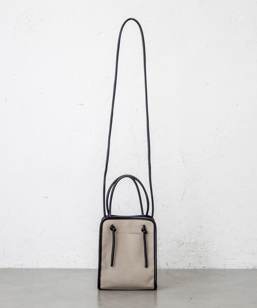 mystic（ミスティック）の「パイピングミニショルダーBAG（ショルダーバッグ・レディース・ブラック/ベージュ/ピンク・ONE SIZE）」の14枚目の写真