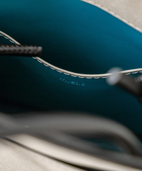 mystic（ミスティック）の「パイピングミニショルダーBAG（ショルダーバッグ・レディース・ブラック/ベージュ/ピンク・ONE SIZE）」の8枚目の写真