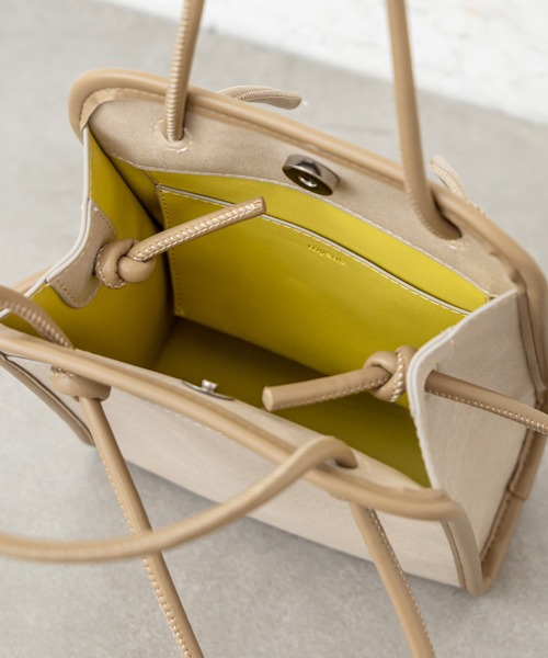 mystic（ミスティック）の「パイピングミニショルダーBAG（ショルダーバッグ・レディース・ブラック/ベージュ/ピンク・ONE SIZE）」の9枚目の写真