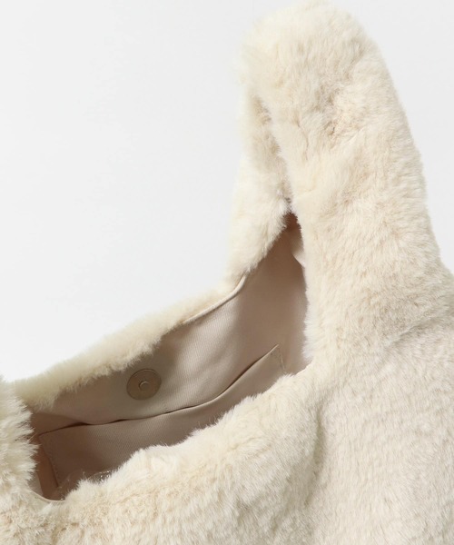 URBAN RESEARCH（アーバンリサーチ）の「ファーミニバッグ（トートバッグ・レディース・アニマル/アイボリー/ブルー系その他・-）」の18枚目の写真