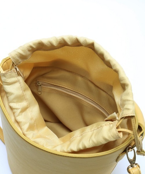 Simplicite（サンプリシテ）の「バケツガタスカーフ付きショルダーバッグ（ショルダーバッグ・レディース・ブラック・FREE）」の15枚目の写真