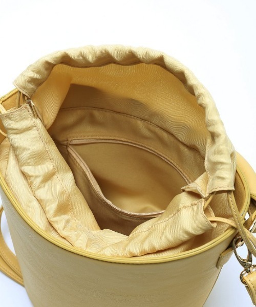 Simplicite（サンプリシテ）の「バケツガタスカーフ付きショルダーバッグ（ショルダーバッグ・レディース・ブラック・FREE）」の13枚目の写真