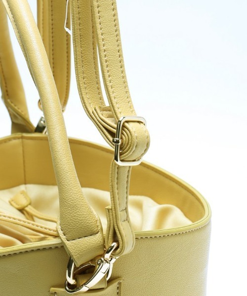 Simplicite（サンプリシテ）の「バケツガタスカーフ付きショルダーバッグ（ショルダーバッグ・レディース・ブラック・FREE）」の11枚目の写真