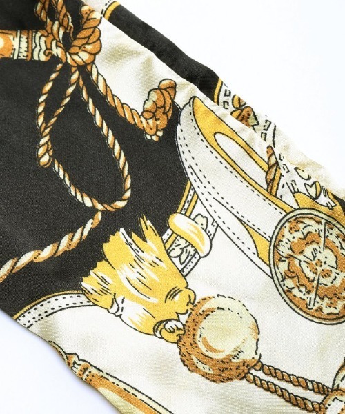 Simplicite（サンプリシテ）の「バケツガタスカーフ付きショルダーバッグ（ショルダーバッグ・レディース・ブラック・FREE）」の9枚目の写真