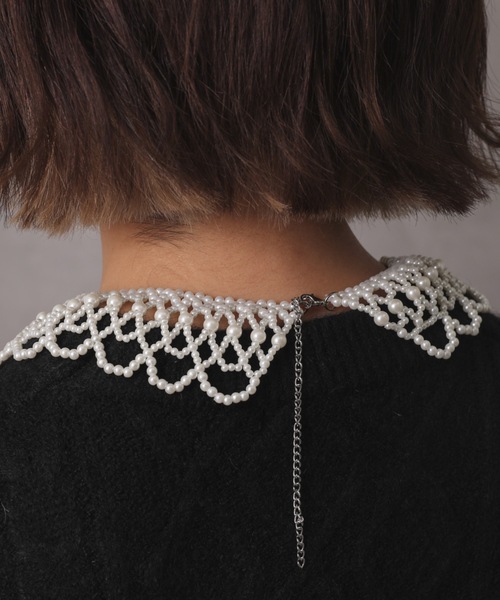ap retro（アプレトロ）の「パールつけ襟ネックレス（ネックレス・レディース・A/B/C/D・FREE）」の21枚目の写真