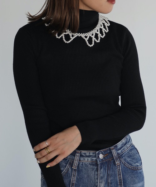 ap retro（アプレトロ）の「パールつけ襟ネックレス（ネックレス・レディース・A/B/C/D・FREE）」の22枚目の写真