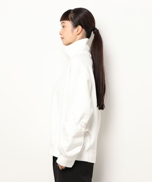 FILL THE BILL（フィルザビル）の「【FILL THE BILL(フィルザビル)】ヘビーコットンタートルスウェット/HEAVY COTTON TURTLE SWEAT（スウェット・レディース・ホワイト/グレー・1）」の3枚目の写真