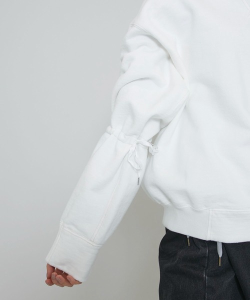 FILL THE BILL（フィルザビル）の「【FILL THE BILL(フィルザビル)】ヘビーコットンタートルスウェット/HEAVY COTTON TURTLE SWEAT（スウェット・レディース・ホワイト/グレー・1）」の8枚目の写真