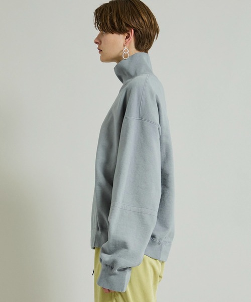 FILL THE BILL（フィルザビル）の「【FILL THE BILL(フィルザビル)】ヘビーコットンタートルスウェット/HEAVY COTTON TURTLE SWEAT（スウェット・レディース・ホワイト/グレー・1）」の18枚目の写真