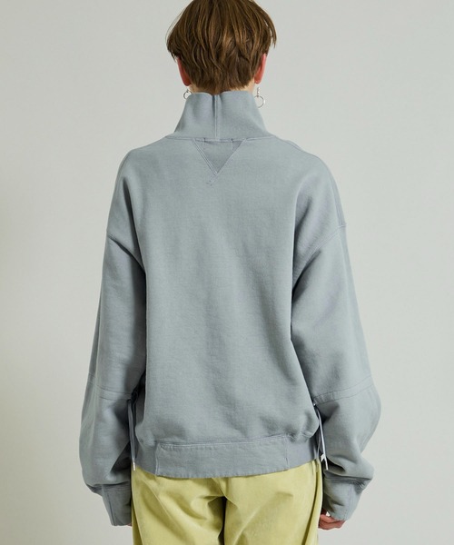 FILL THE BILL（フィルザビル）の「【FILL THE BILL(フィルザビル)】ヘビーコットンタートルスウェット/HEAVY COTTON TURTLE SWEAT（スウェット・レディース・ホワイト/グレー・1）」の19枚目の写真