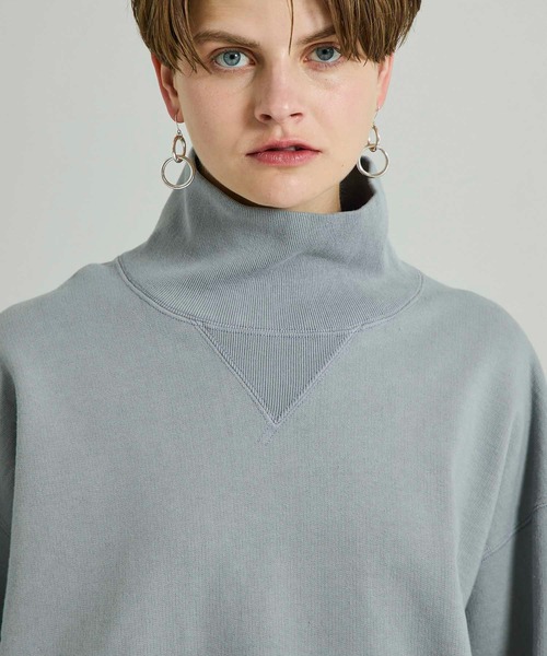 FILL THE BILL（フィルザビル）の「【FILL THE BILL(フィルザビル)】ヘビーコットンタートルスウェット/HEAVY COTTON TURTLE SWEAT（スウェット・レディース・ホワイト/グレー・1）」の22枚目の写真