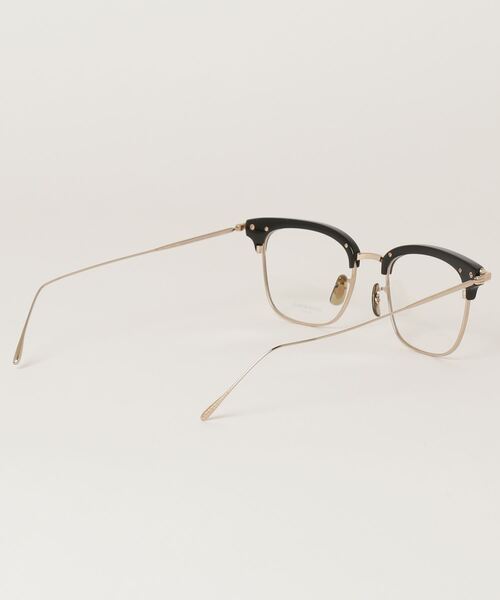 OLIVER PEOPLES(オリバーピープルズ)の「【在庫限定品】レジェンドモデル オリバーピープルズ KARNES 50 BKG(メガネ・レディース・ブラック×ゴールド・50)」の3枚目の写真