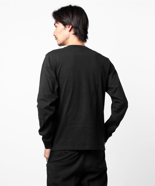 HUF（ハフ）の「SCRIPT POCKET L/S TEE / HUF ロングスリーブTシャツ（Tシャツ/カットソー・メンズ・ホワイト/ブラック/ブラウン系その他/ブルー系その他・SMALL/MEDIUM/LARGE/X-LARGE/XX-LARGE）」の10枚目の写真